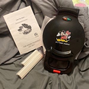 New- Mickey & Minnie Mouse Cake Pop Maker